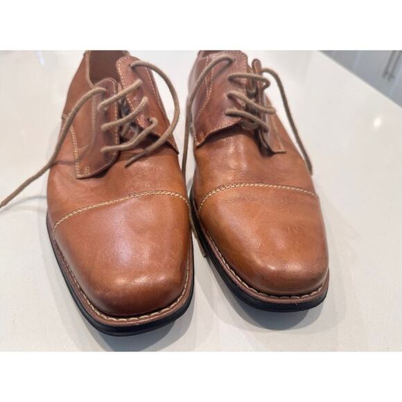 Sandro Moscoloni Bryan Brown Leather Cap Toe - Picture 2 of 6